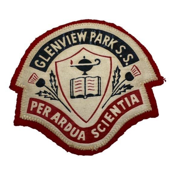 Other - Vintage Glenview Park Secondary School Patch,‎ Canada Collectible